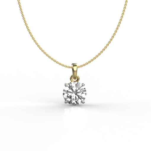 1 Carat Solitaire Pendant